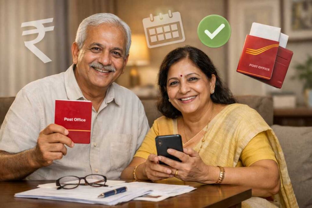 New Post Office Scheme Lets Seniors Earn ₹20,500 Every Month from Home.