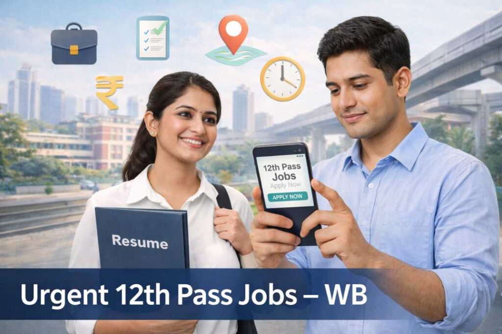 **Urgent: 12th Pass Jobs in West Bengal – January 2026