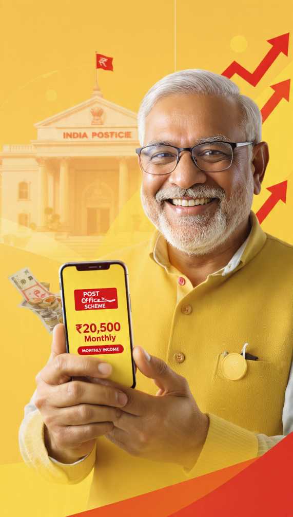 नया पोस्ट ऑफिस स्कीम: सीनियर्स घर बैठे हर महीने कमाएं ₹20,500