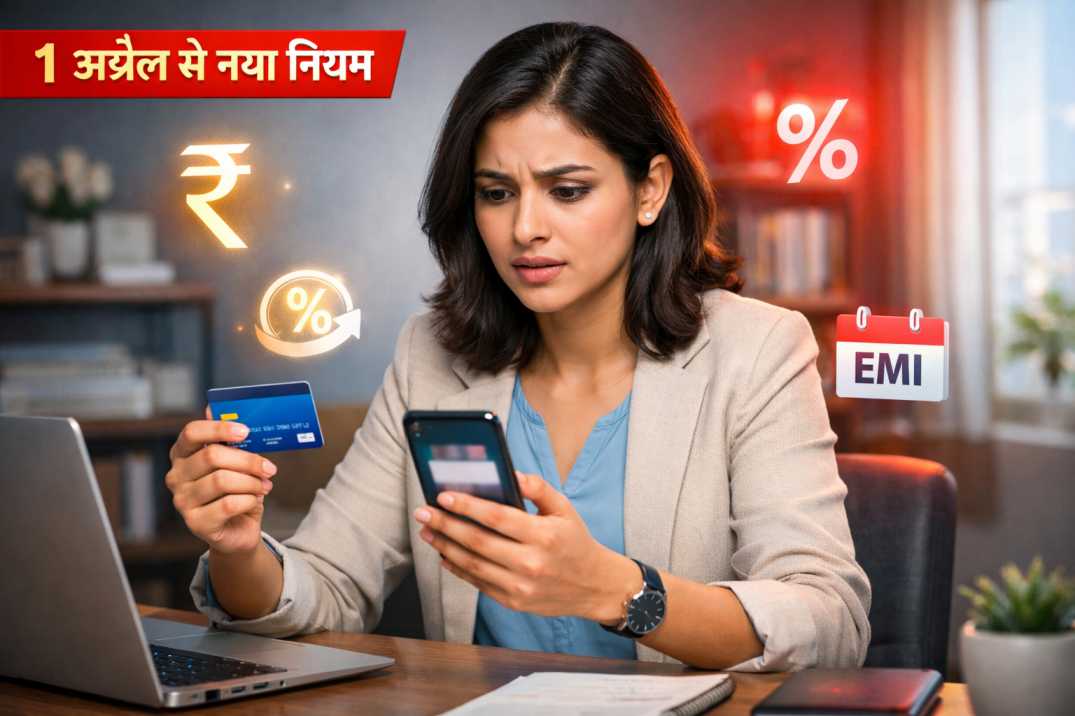 अप्रैल से क्रेडिट कार्ड पर बड़ा बदलाव – चार्ज, कैशबैक और EMI पर असर