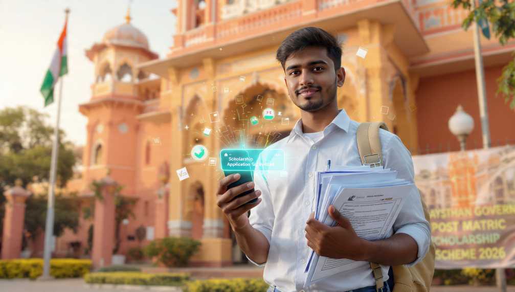 राजस्थान सरकार की पोस्ट मैट्रिक स्कॉलरशिप योजना 2026 – आवेदन कैसे करें, जानें स्टेप-बाय-स्टेप गाइड