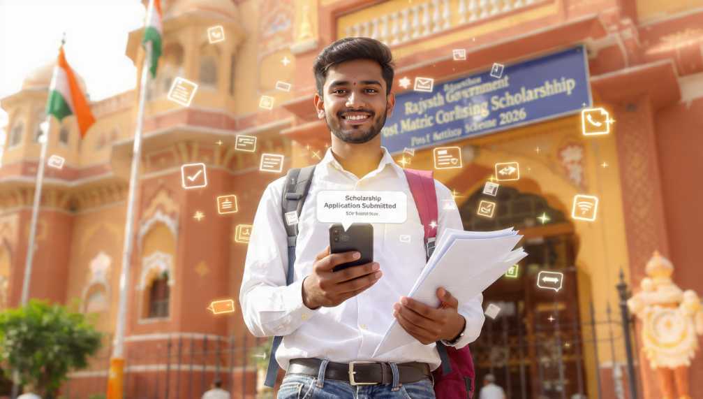 राजस्थान सरकार की पोस्ट मैट्रिक स्कॉलरशिप योजना 2026 – आवेदन कैसे करें, जानें स्टेप-बाय-स्टेप गाइड