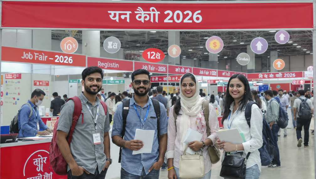 यूपी रोजगार मेला 2026 – 10वीं, 12वीं और ग्रेजुएट युवाओं के लिए बड़ी भर्ती
