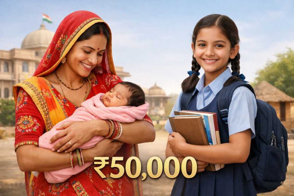 मुख्यमंत्री राजश्री योजना 2026: राजस्थान की बेटियों को ₹50,000 तक की आर्थिक सहायता – पात्रता, आवेदन प्रक्रिया और पूरी जानकारी