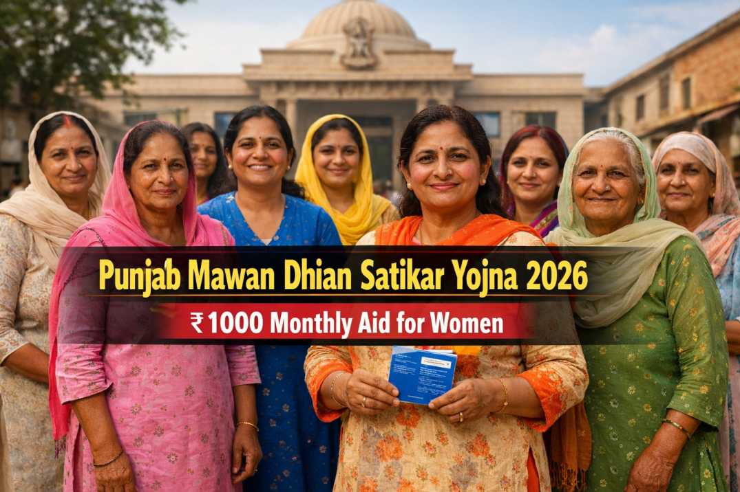 पंजाब महिला सम्मान योजना 2026: महिलाओं को हर महीने ₹1000 आर्थिक सहायता | पात्रता, लाभ और आवेदन प्रक्रिया