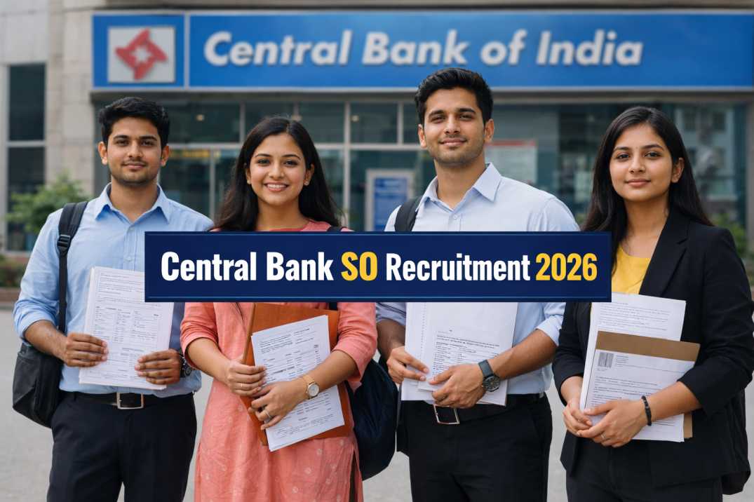 Central Bank Specialist Officer Recruitment 2026: 350+ पदों पर भर्ती, पात्रता, सैलरी और आवेदन प्रक्रिया