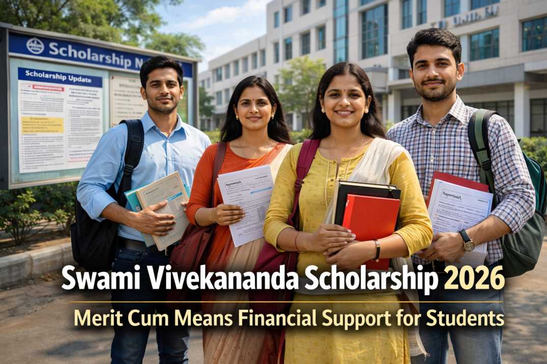Swami Vivekananda Merit Cum Means Scholarship 2026: Eligibility, Amount, Benefits & Online Application Guide