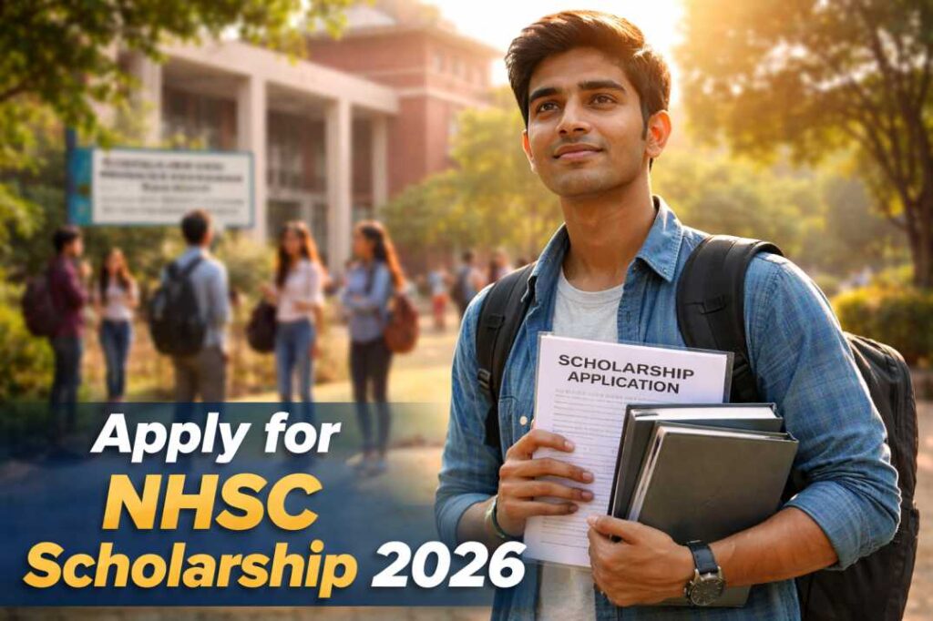 Apply for NHSC Scholarship 2026: पूरी जानकारी, पात्रता, लाभ और ऑनलाइन आवेदन प्रक्रिया