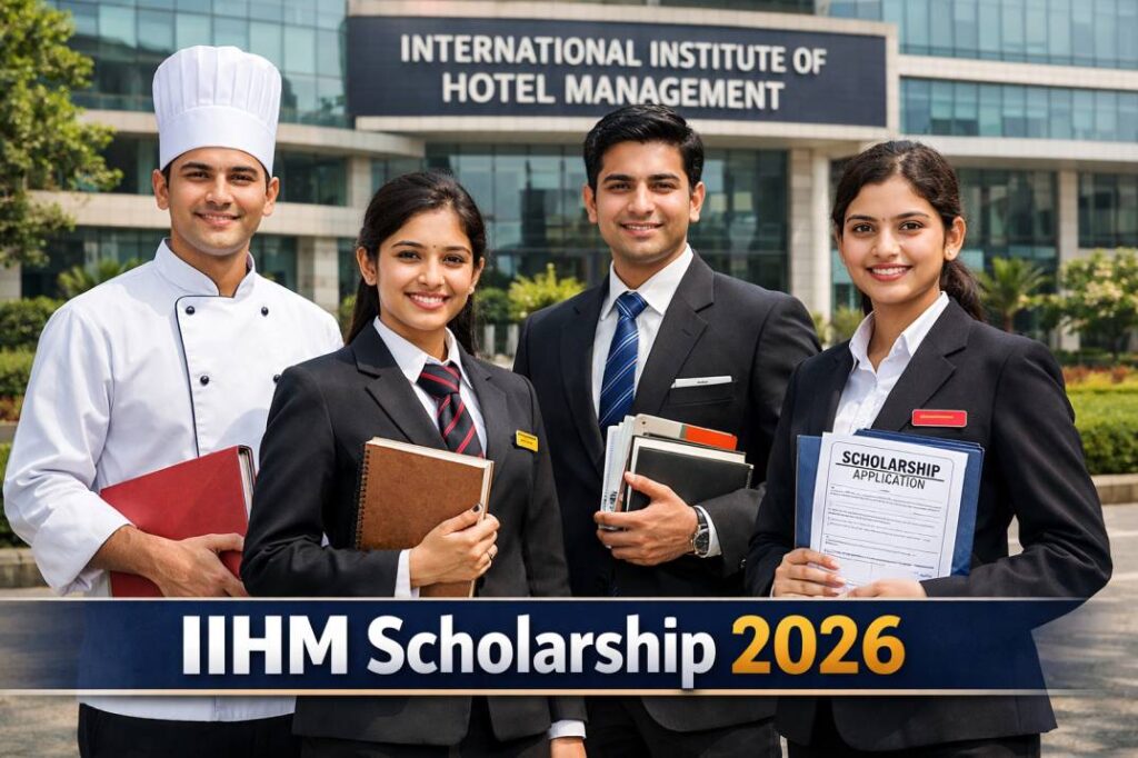 IIHM Scholarship 2026: होटल मैनेजमेंट छात्रों के लिए सुनहरा मौका, पात्रता, लाभ और आवेदन प्रक्रिया पूरी जानकारी